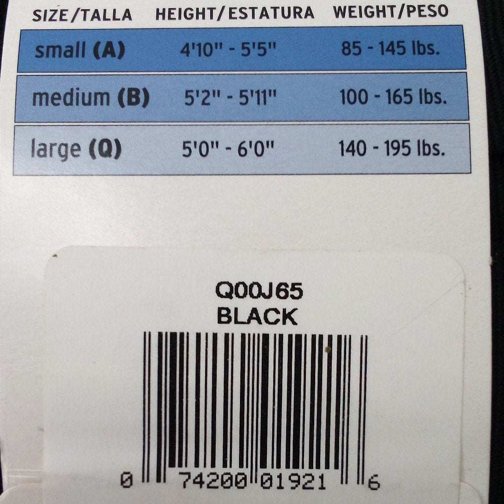 L'eggs Shaping Tights Black Size Small, 70 Denier, Opaque Hosiery New in Box