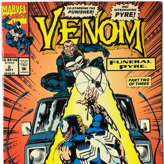 Marvel's Venom: Funeral Pyre #2, Sept 1993, NM 9.4
