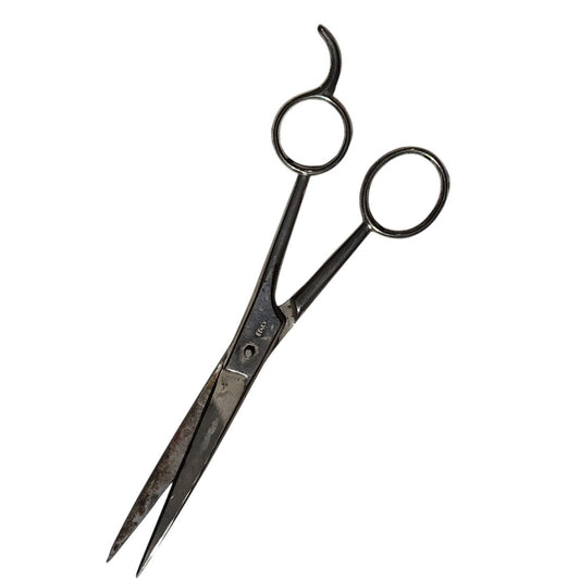 Vintage Sammann Scissors – 7" Total Length – Made in Italy – Forged Steel Barber/Stylist Shears