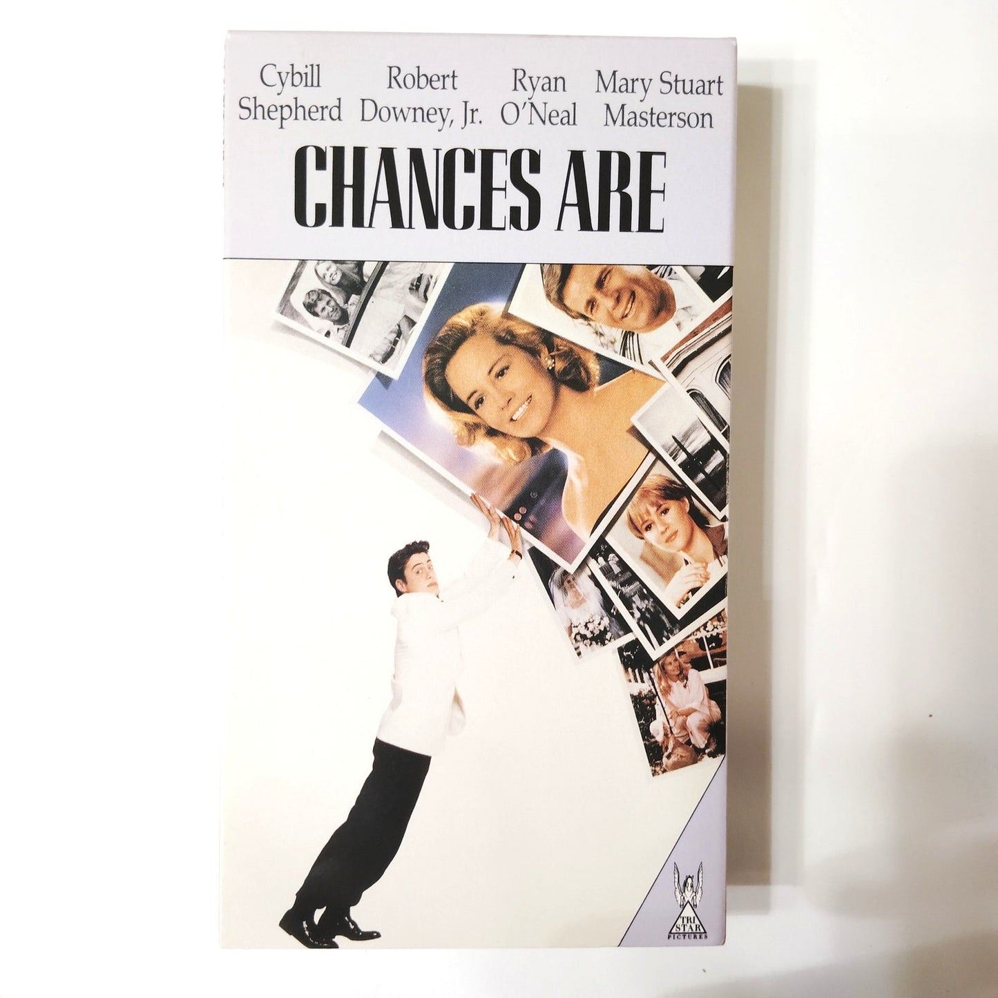 Chances Are VHS 1989 Robert Downey Jr Cybill Shepherd Ryan O’Neal Emile Ardolino