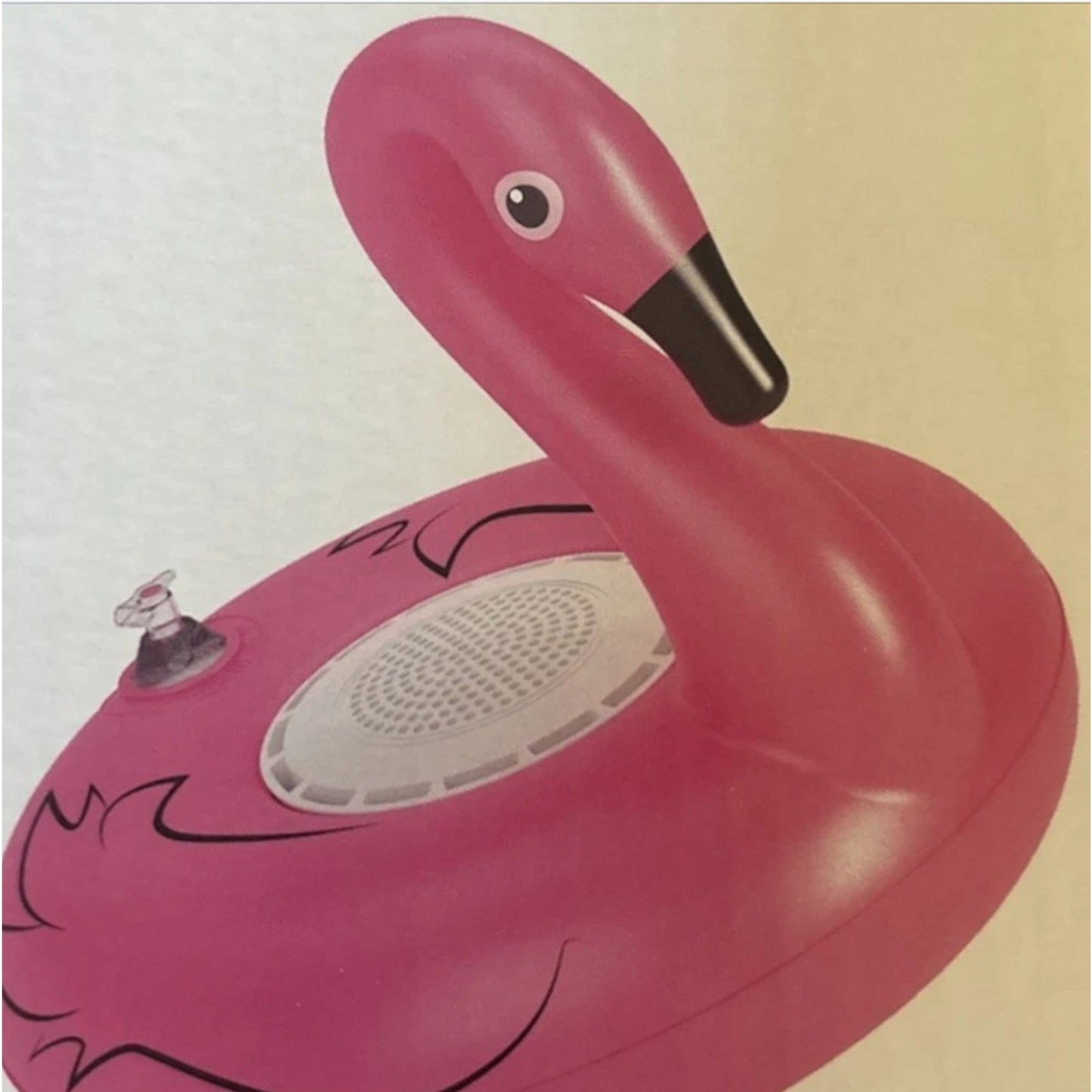 GEMS “Flamingo” Novelty Floating Speaker – Pink – IPX7 Waterproof
