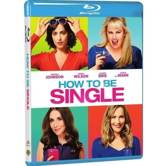 How to Be Single - Blu-ray, 2016 Romantic Comedy, Rebel Wilson, Dakota Johnson