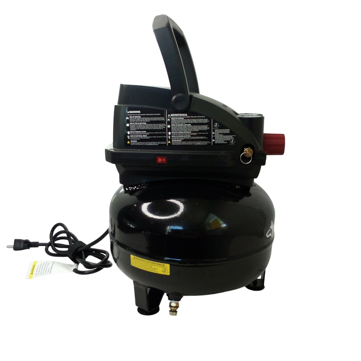 Husky 3 Gallon Pancake Air Compressor 120 PSI Oil-Free Portable Electric