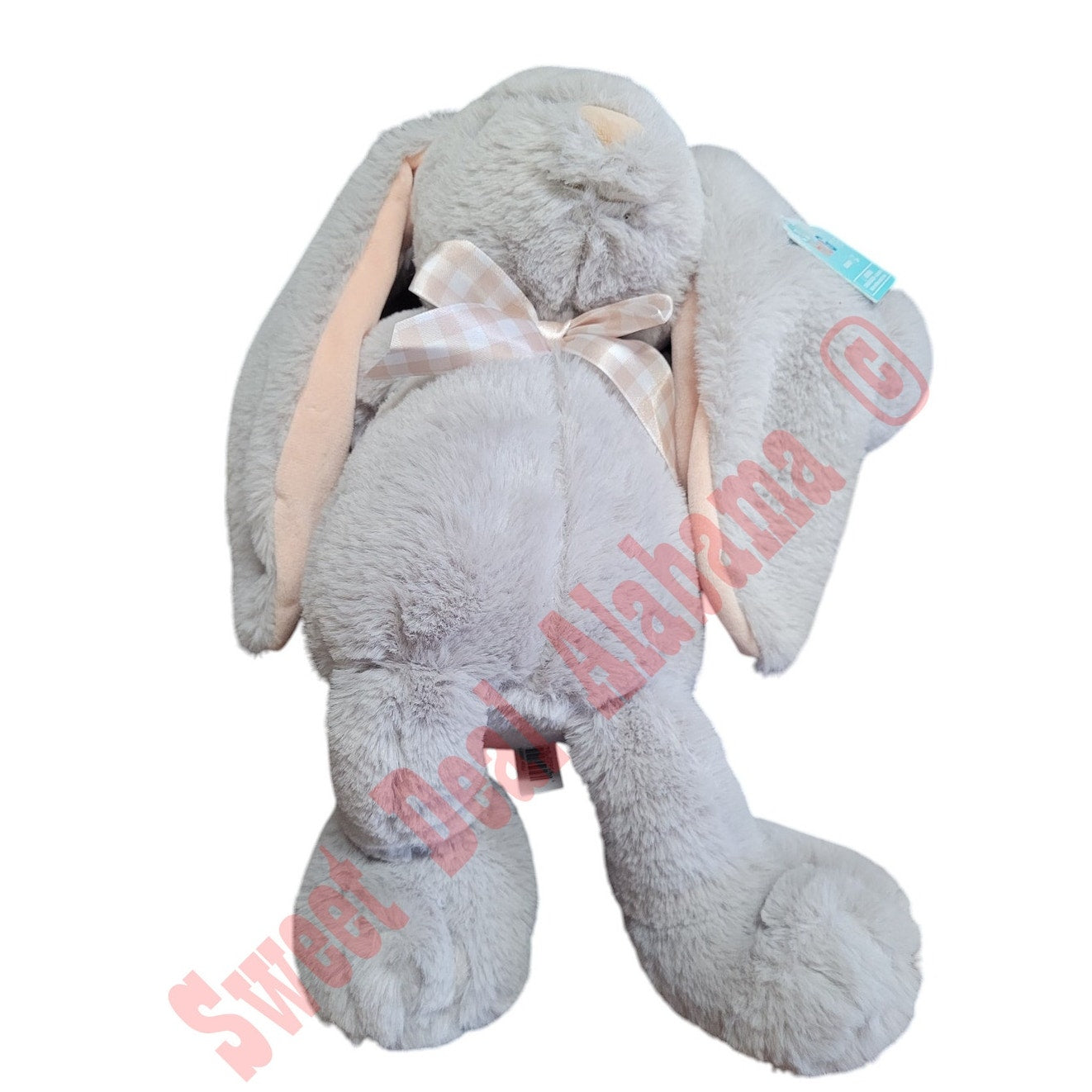 HUGme 14" Plush Bunny, Soft and Great Bedtime Cuddly, Gray, Ages 3+