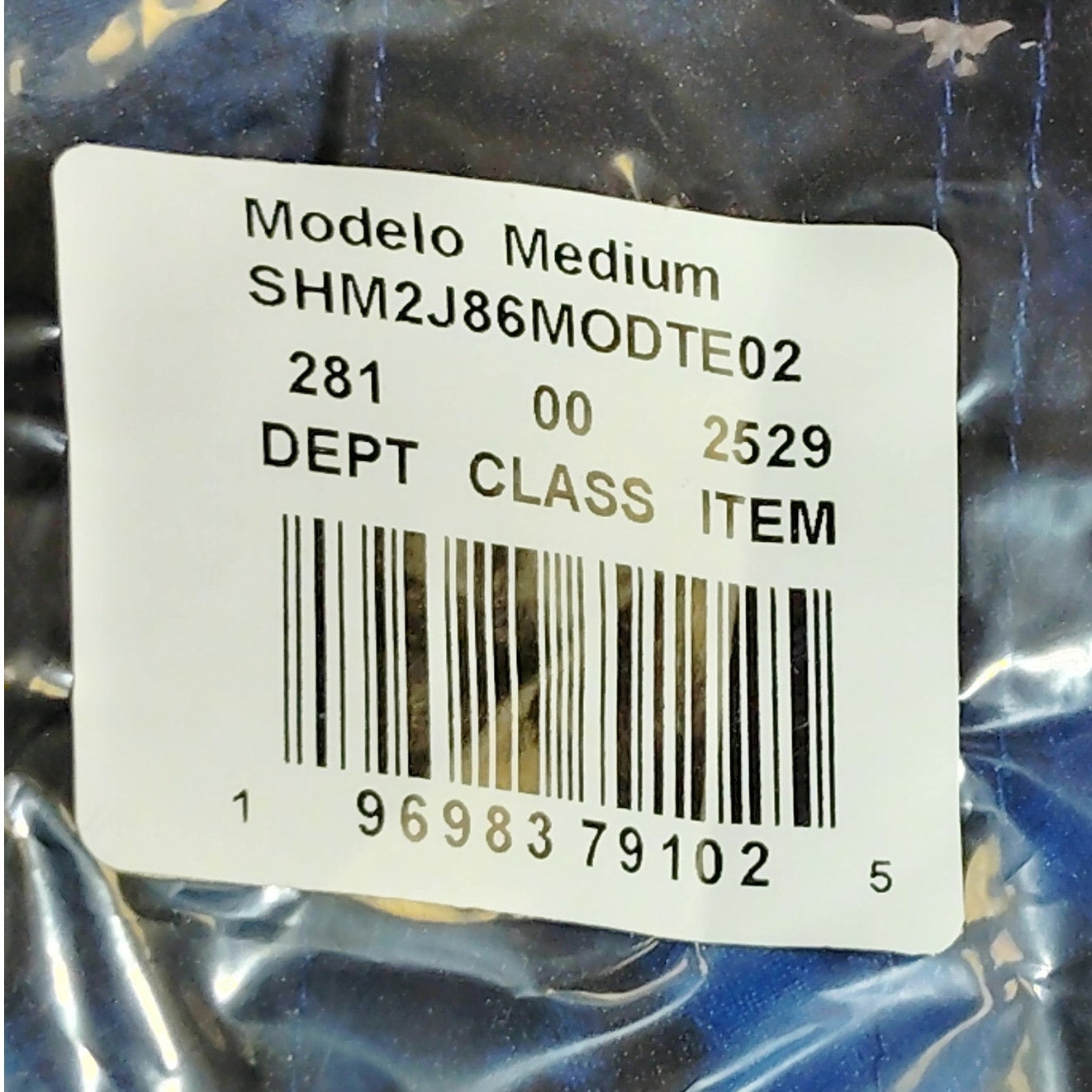 Modelo Especial Men’s Elastic Board Swim Shorts – Medium – Dark Blue