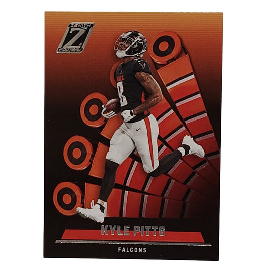 Kyle Pitts, Atlanta Falcons, NFL 2022 Panini-Zenith Card 67, EX/NM