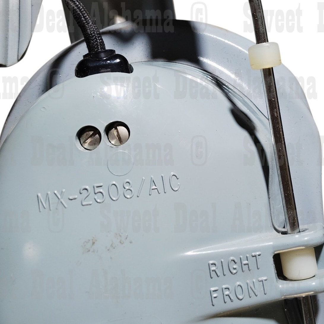 1973 H-158/AIC Military Headset – Strocom 10118, Vietnam-Era, USGI Surplus