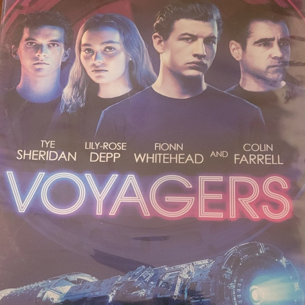 Voyagers DVD 2021 Sci Fi Thriller Colin Farrell T Sheridan Space Survival Drama