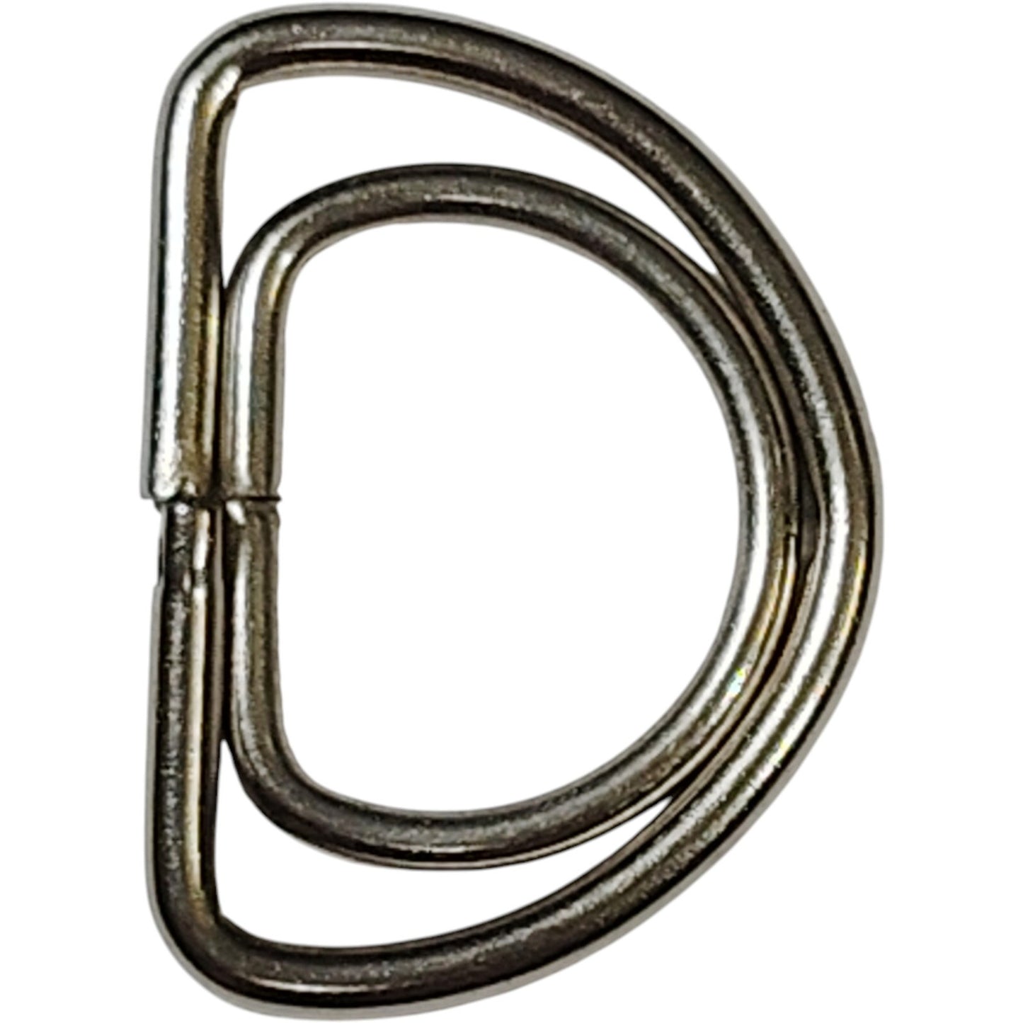 5-Pack – Metal D-Rings, 1x 1-1/2" + 4x 1", Military Surplus, Strap Hardware