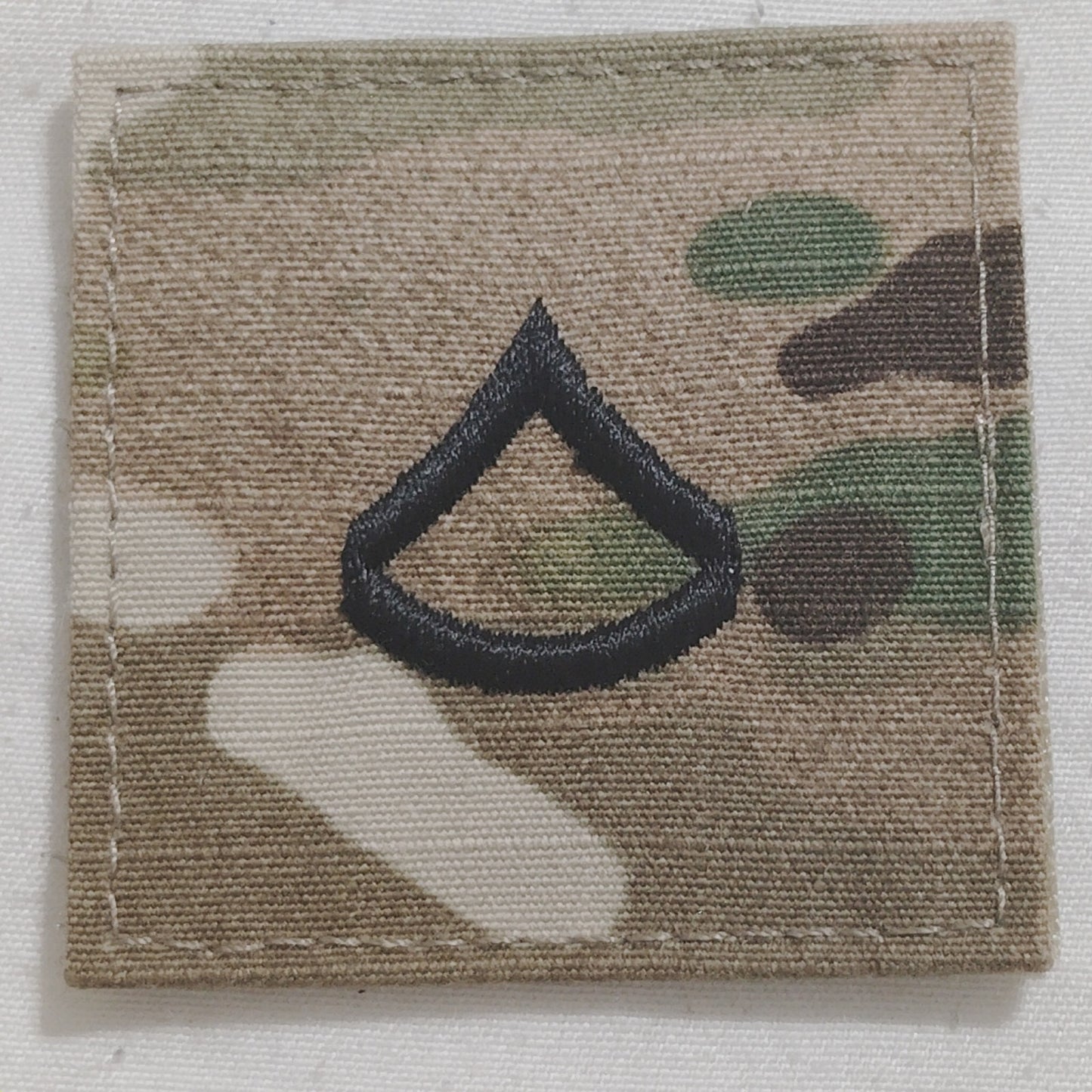 U.S. Army Private PV2 E-2 Device Patch Scorpion W2, 2"×2" Hook(-N-Loop)