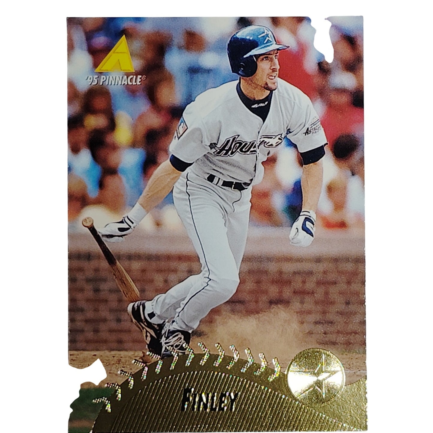 1995 Pinnacle Steve Finley Card #114 Houston Astros CF VG/EX