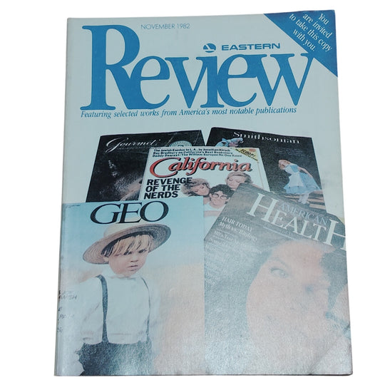 Eastern Review Magazine November 1982 - The Magazine of Eastern Airlines