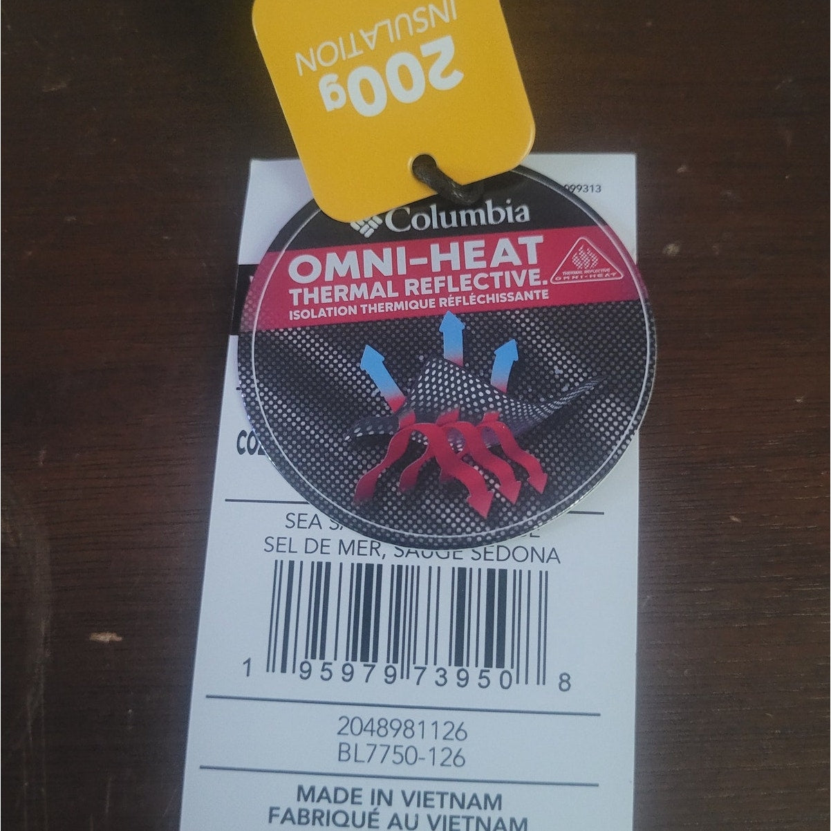 Columbia Cozy Cabin Camper – Sea Salt/Sedona Sage, Women’s 12, Omni-Heat Slip-On