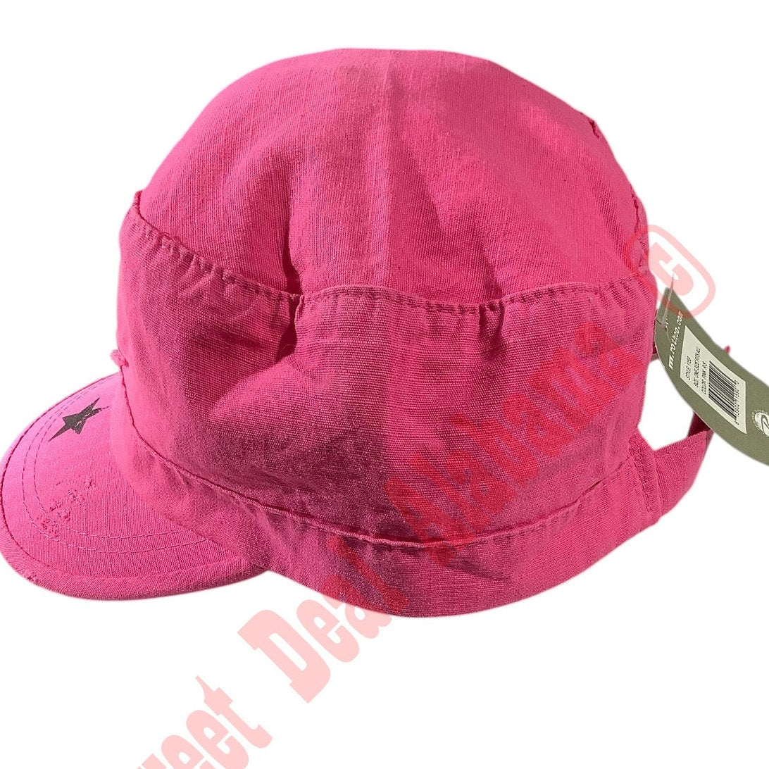 Rothco Women's Pink Retro Vintage Styled Military Fatigue Ripstop Fabric Cap