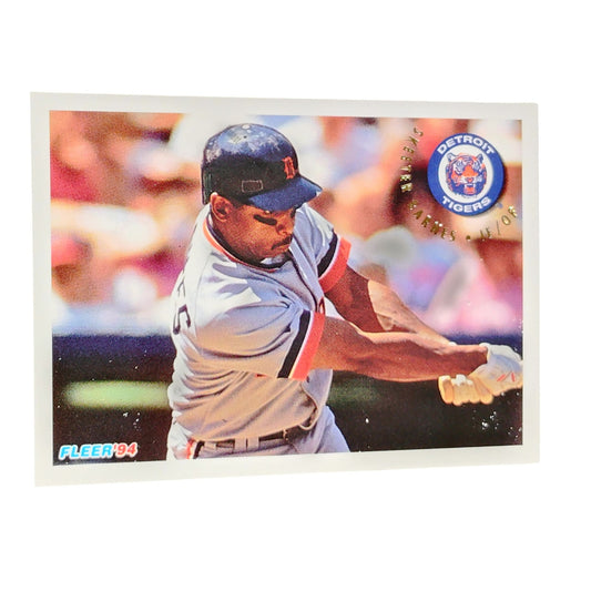 Skeeter Barnes, Detroit Tigers, #124,  1994 Fleer Baseball Collector's Card