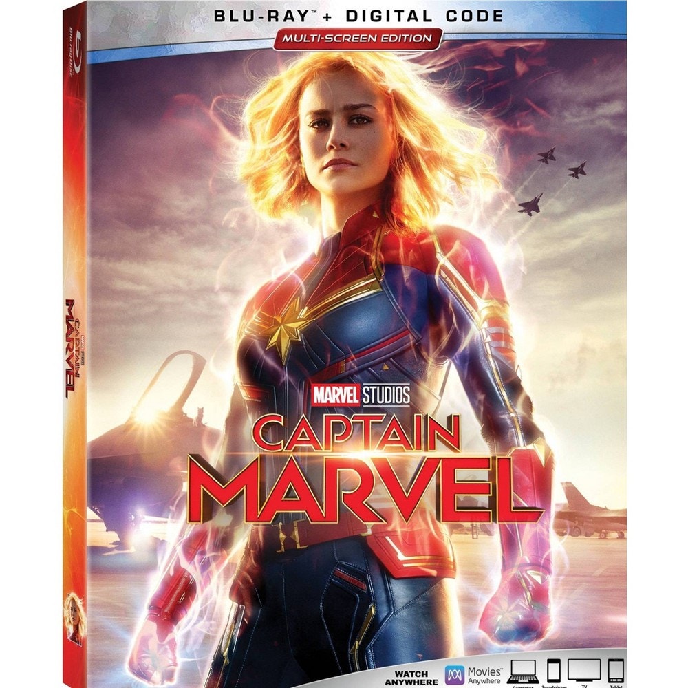 Captain Marvel Blu-ray 2019 Marvel Cinematic Universe Superhero Action Movie