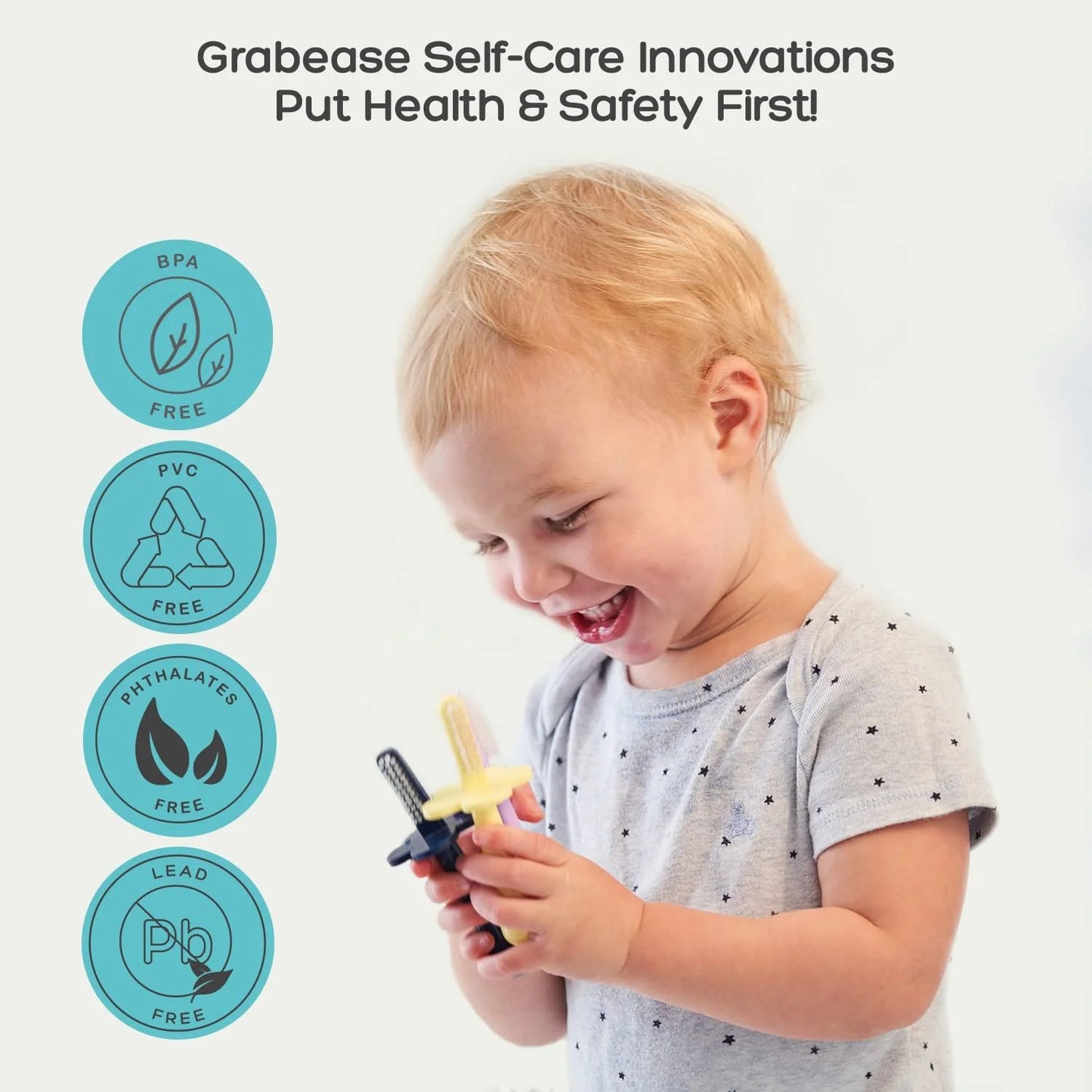 Baby Finger Toothbrush – BPA-Free & Phthalate-Free, Teal, 1 Pk, Infant & Toddler