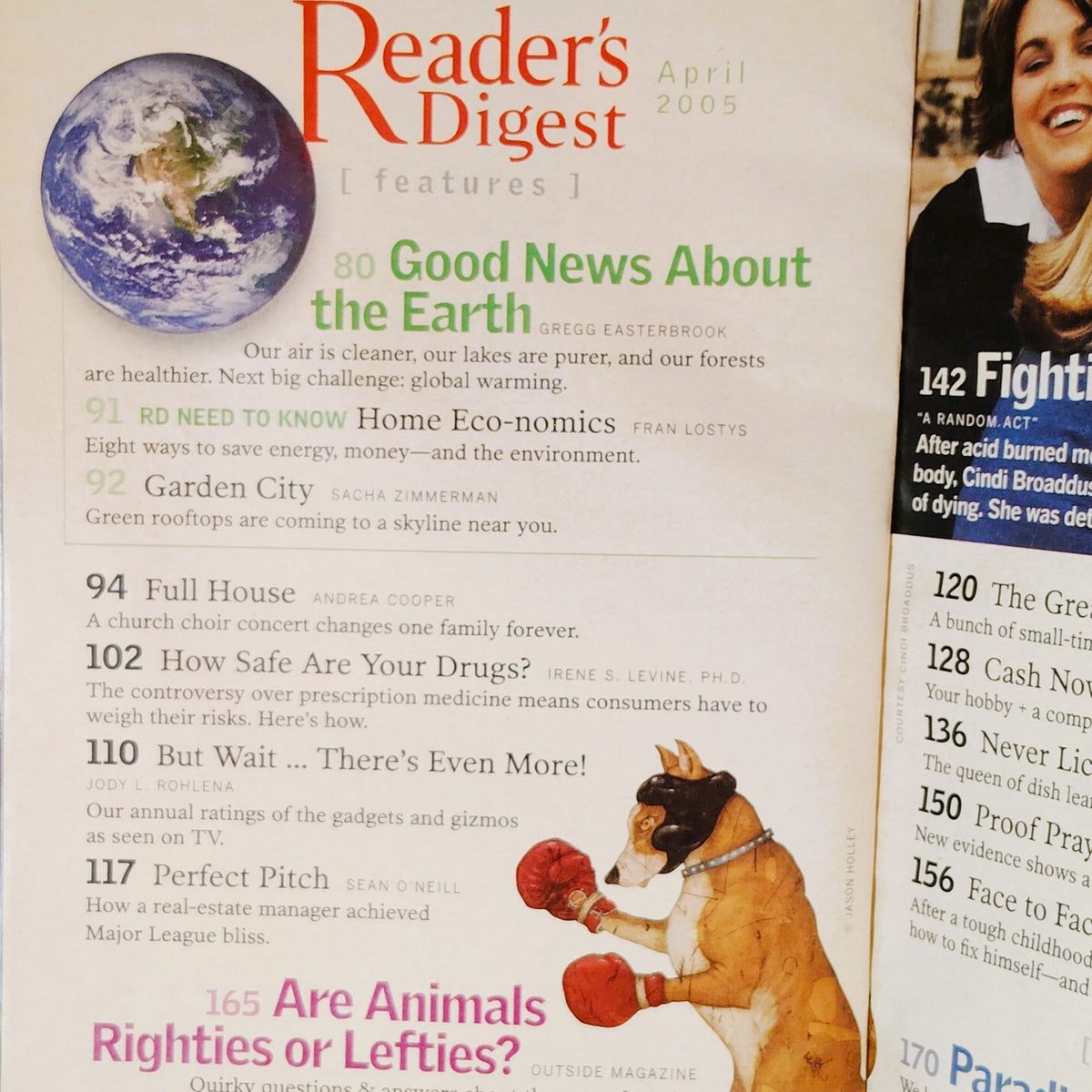 Reader's Digest April 2005 Magazine - Dr. Phil, Dolly Parton & Reba McEntire