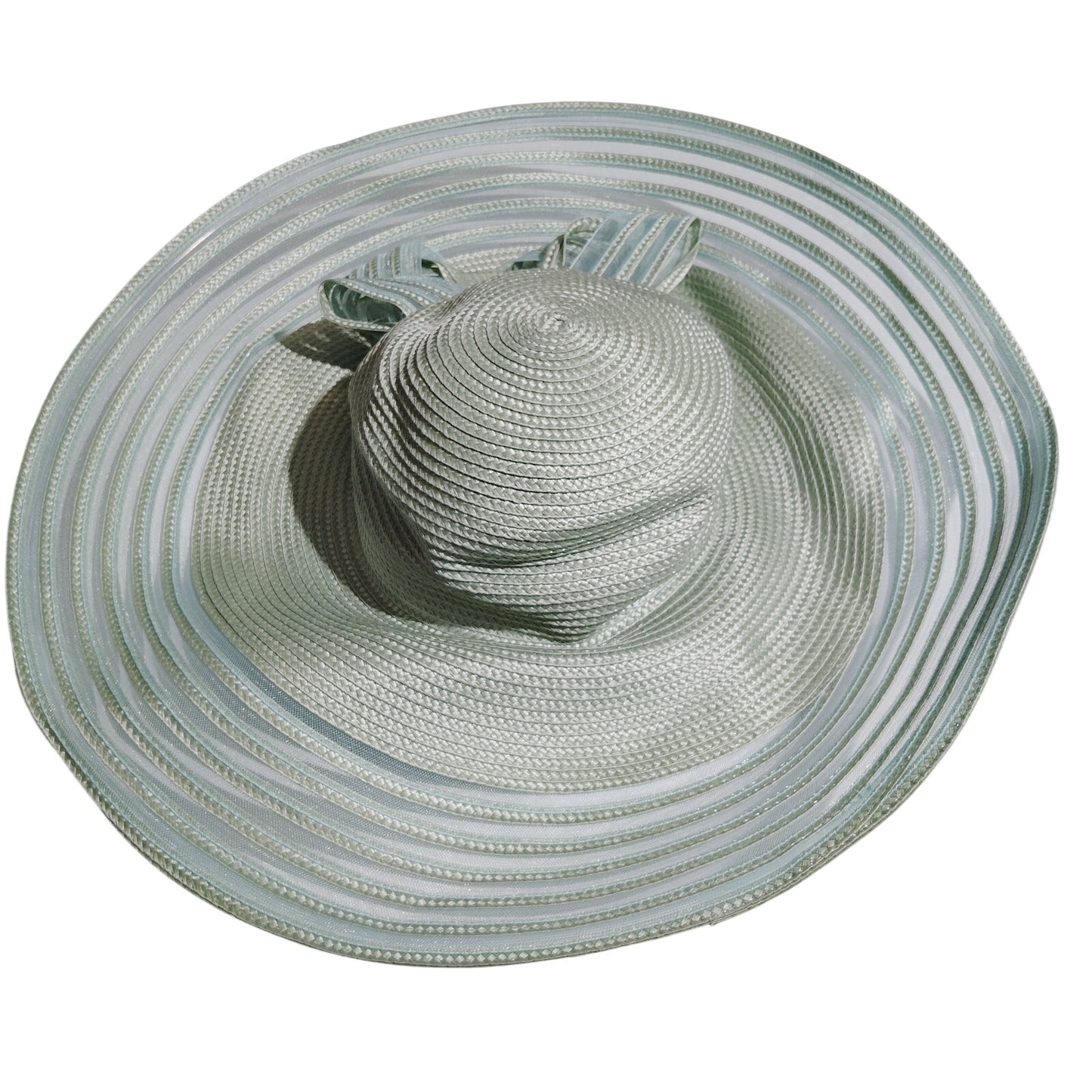 Bellissima Women’s Mint Derby Dress Hat, OS, Polypropylene, Needs Reshaping, NWT