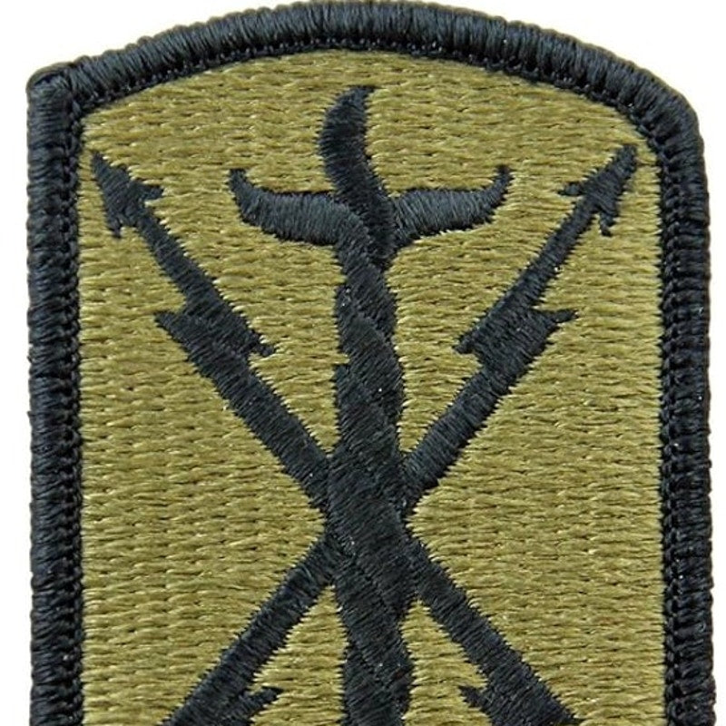 US Army 17th Field Artillery Brigade SSI Patch OCP Subdued Hook Back 3" × 2"
