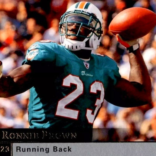 Ronnie Brown, Miami Dolphins, NFL Upper Deck 2009 Card 103, EX/NM