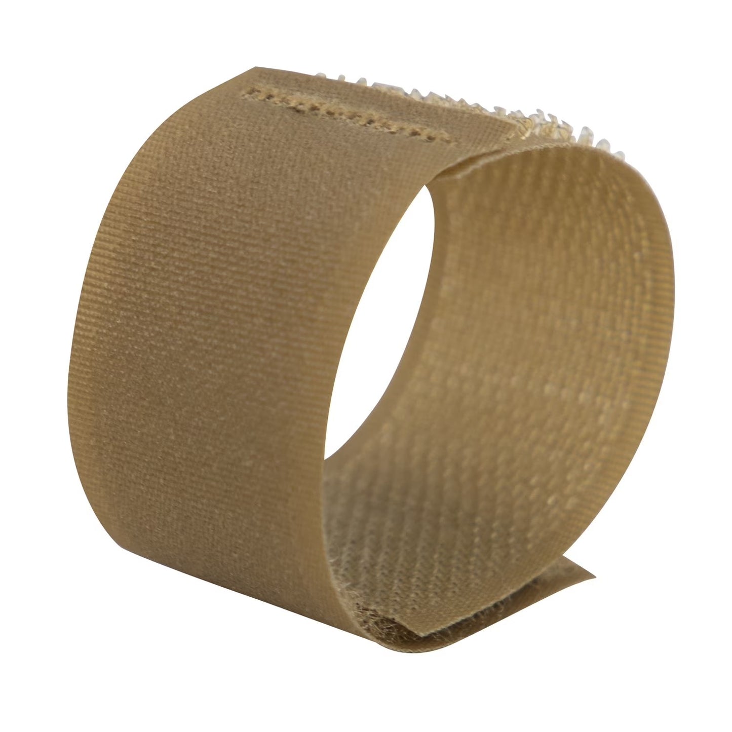 Rothco Web Keeper Straps 4‑Pack Coyote Brown Nylon Webbing Retainers