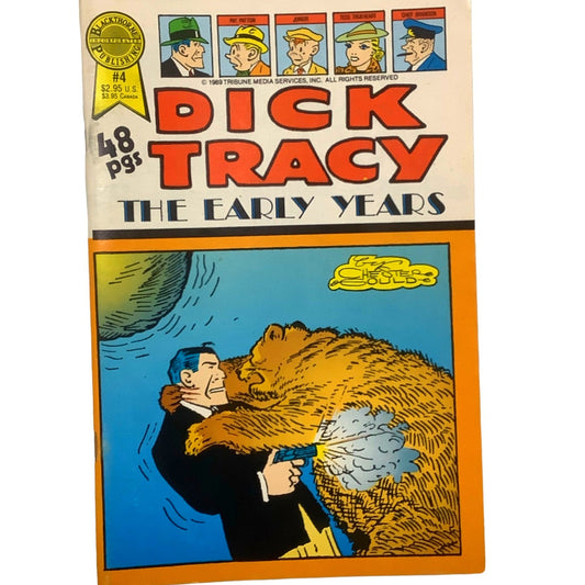 Dick Tracy The Early Years #4, Blackthorne Publishing Comic Book, 1988