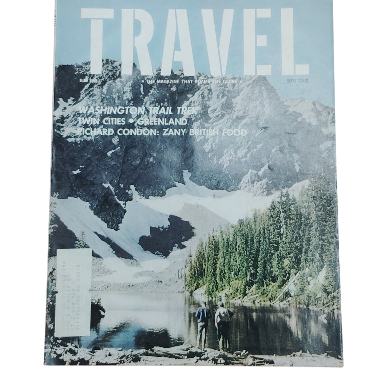 Vintage Travel Magazine June 1968 - Washington Trail, Greenland, British Food Issue