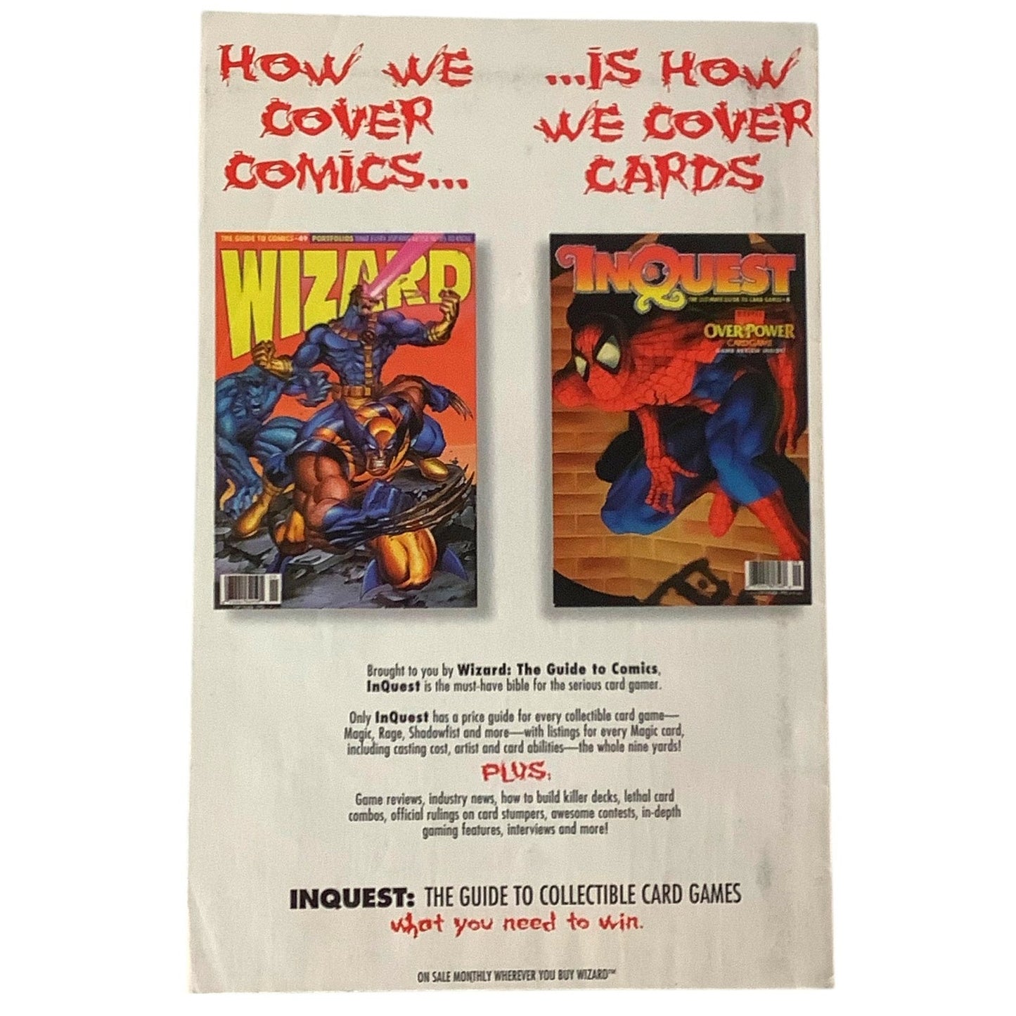 1995 Wizard Mini Comic #3 The Sensational Spider-Man, Marvel, VF/NM 9.0