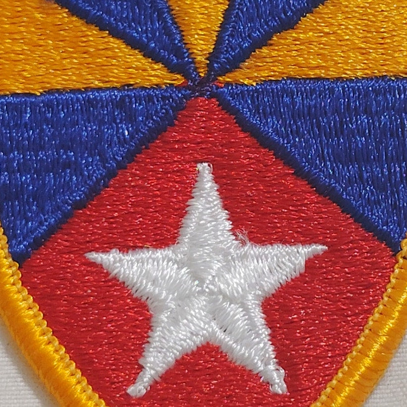 U.S. Army 7th Support Command SSI Patch – Full Color – 2‑3/4" × 2‑1/8" - Sew-On