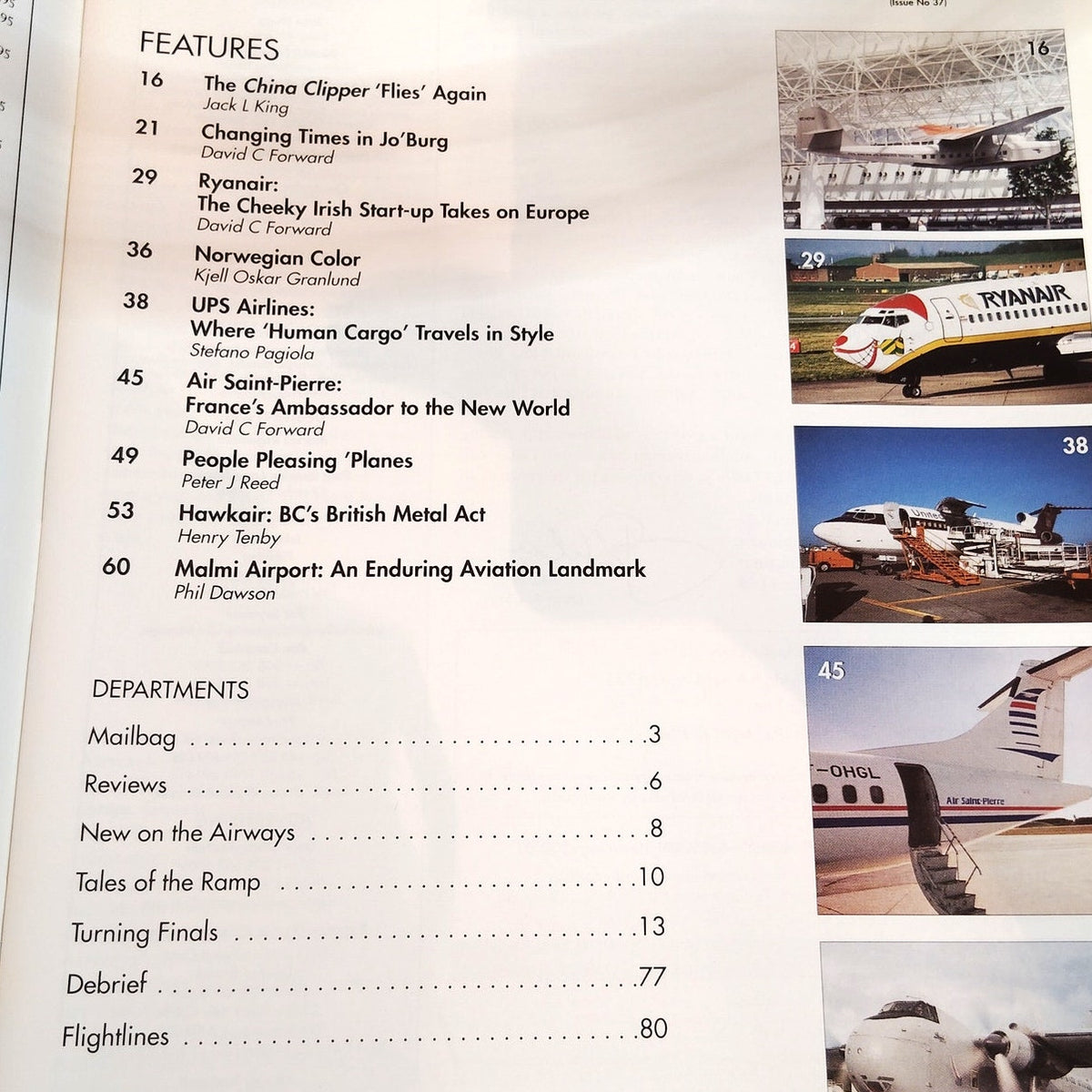 Airways Magazine March 1999 - South African Airways Global Review Issue