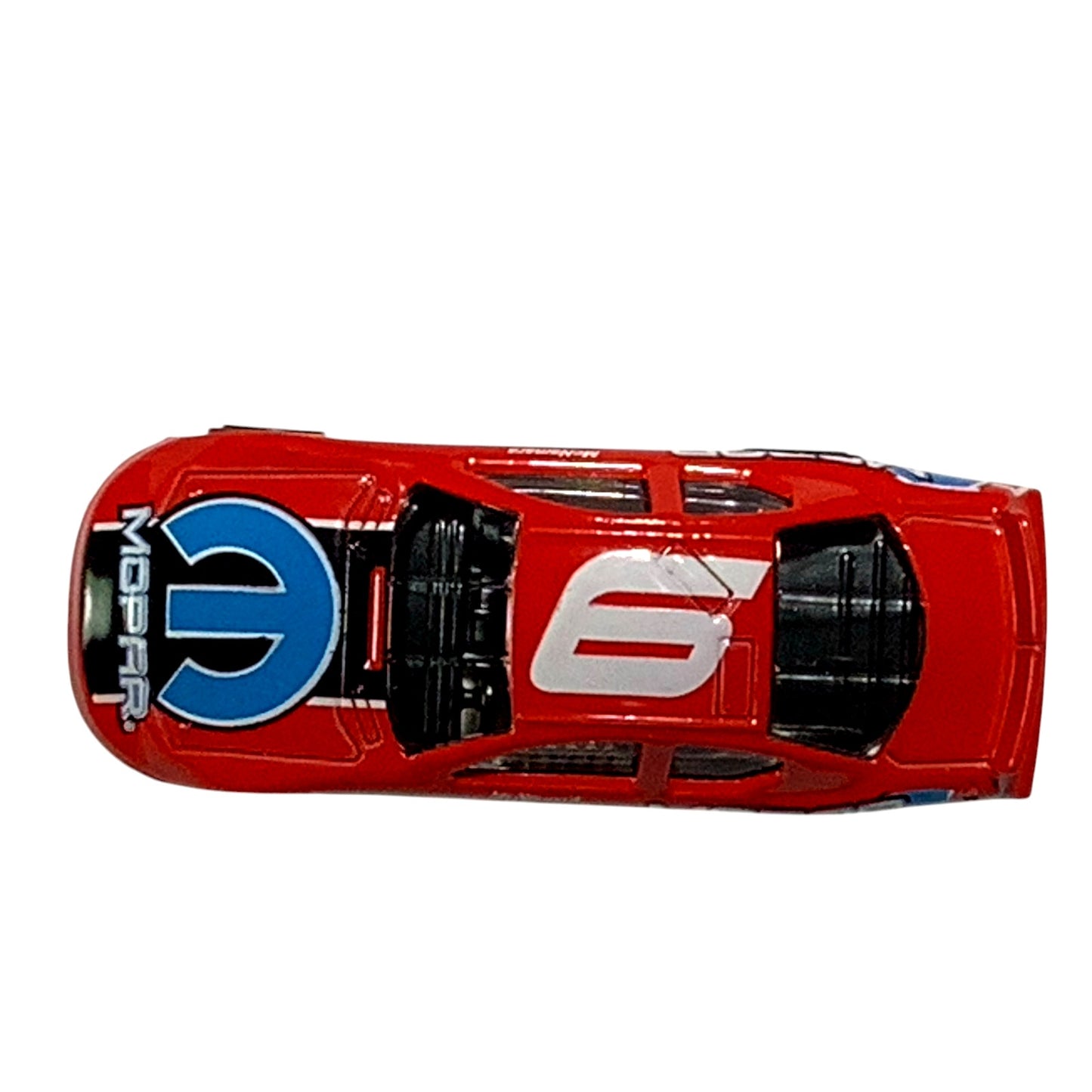 Hot Wheels #6 Mopar, Dodge Charger, NASCAR 1:64 Die Cast Car, 2018 FYD22, NM