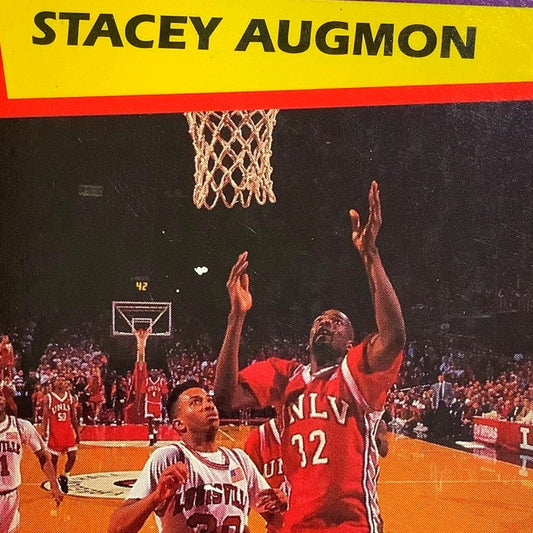 Stacey Augmon, UNLV Rebels, 1992 Front Row Dream Picks Basketball Card 13, EXC