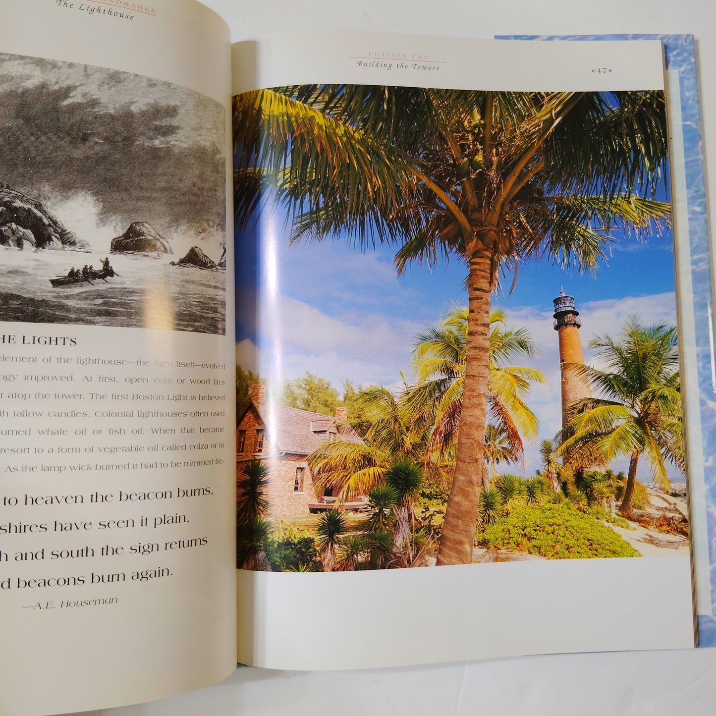 VTG 1999 American Landmarks: The Lighthouse by Amy Handy Hardcover Book