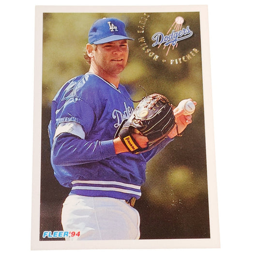 Steve Wilson, Los Angeles Dodgers, #529, 1994 Fleer Baseball Collector's Card