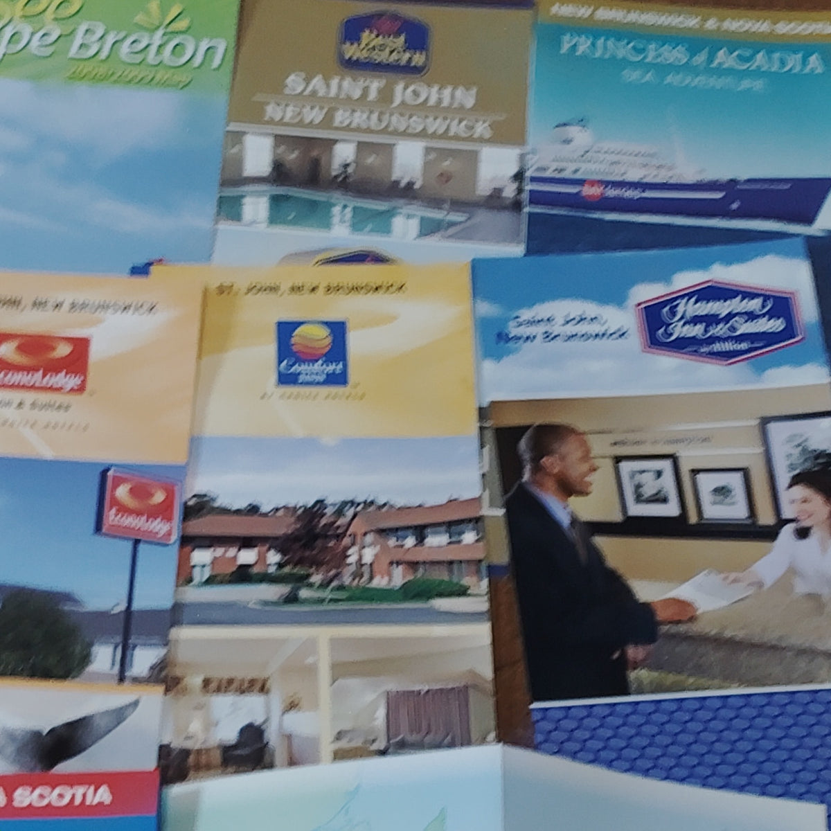 Canada 2001 & 2009 Ephemera Lot: Nova Scotia, New Brunswick, PEI Souvenirs