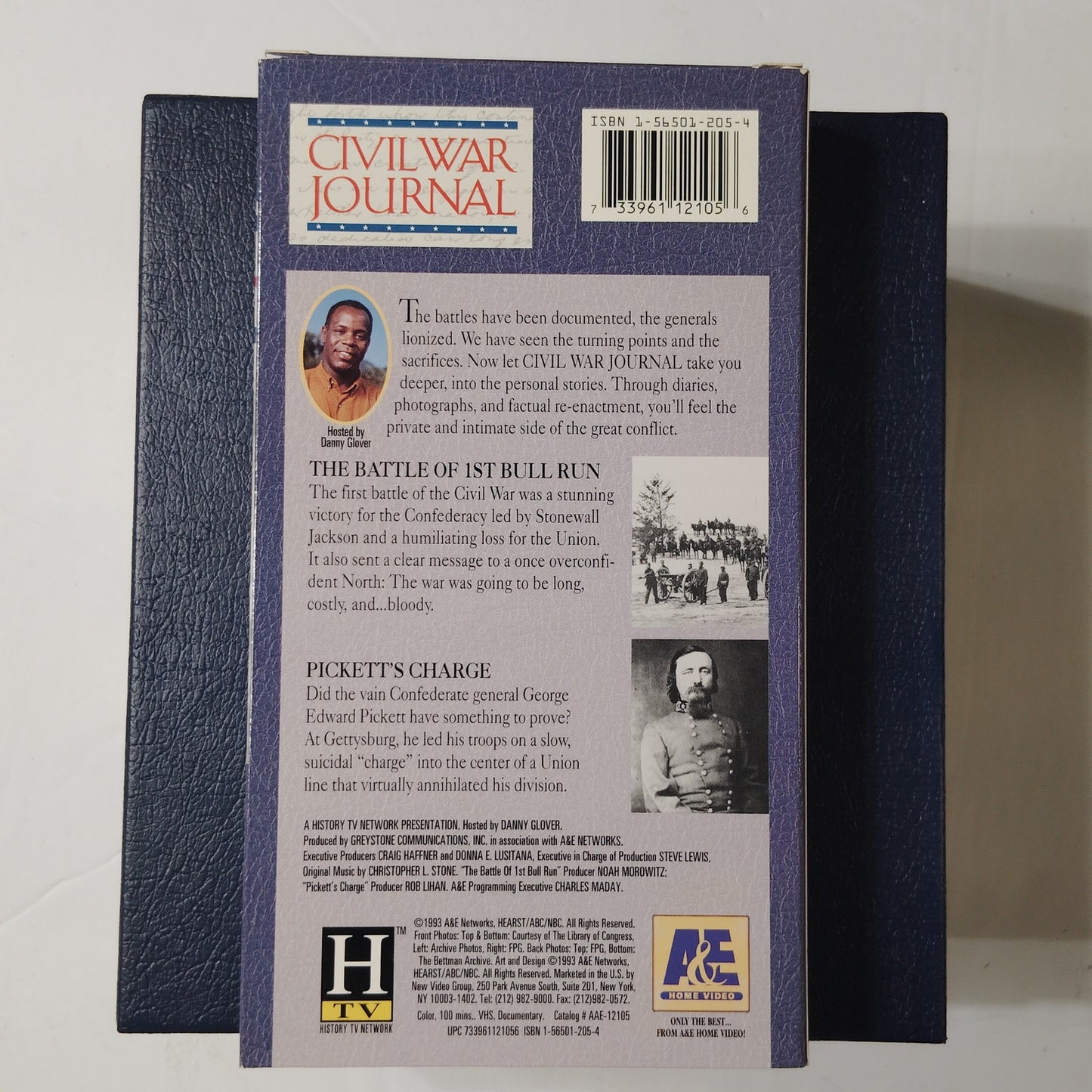Civil War Journal VHS 6‑Tape Box Set 1993 A&E Danny Glover