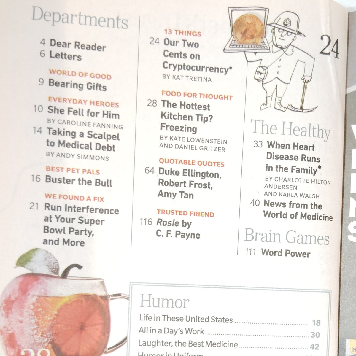 Reader's Digest February 2022 100th Anniversary Issue Centennial Magazine