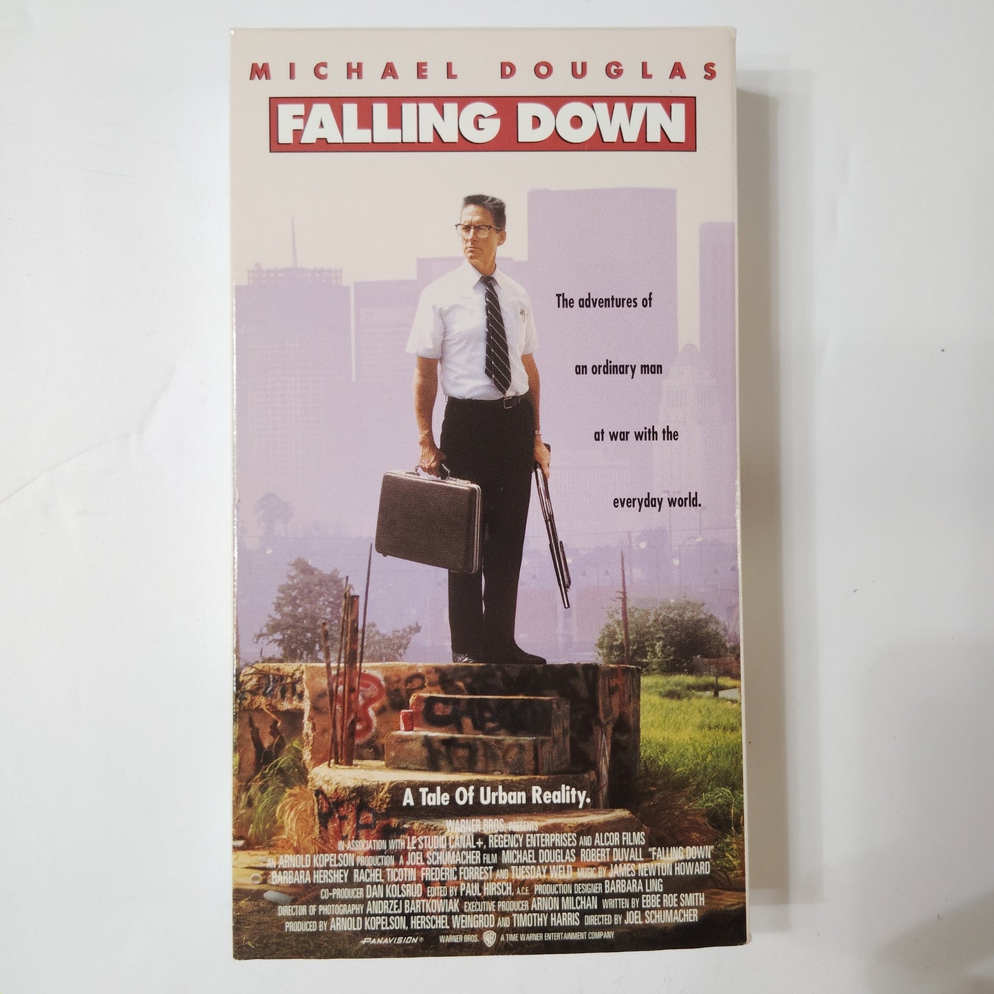 Falling Down VHS 1992 Michael Douglas Robert Duvall Thriller Drama