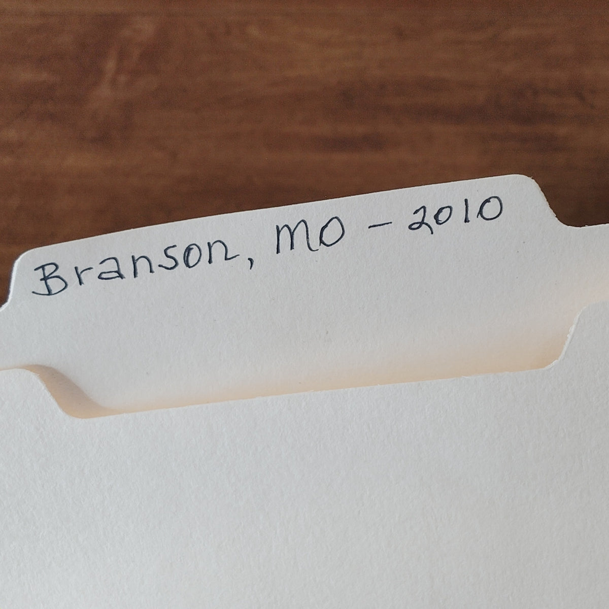 Branson MO 2010 Travel & Vacation Ephemera Lot - 7 Pieces of Memorabilia