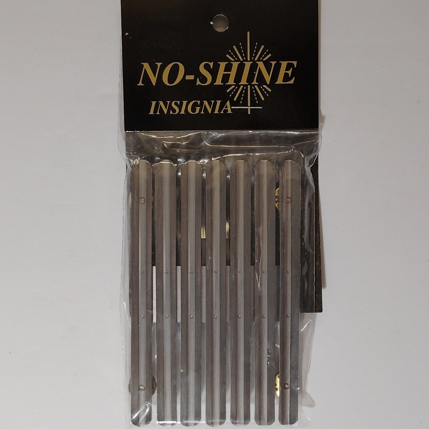 Mounting Rack Bar - 21 Ribbons (Centered w/  No Gap)  No-Shine Insignia