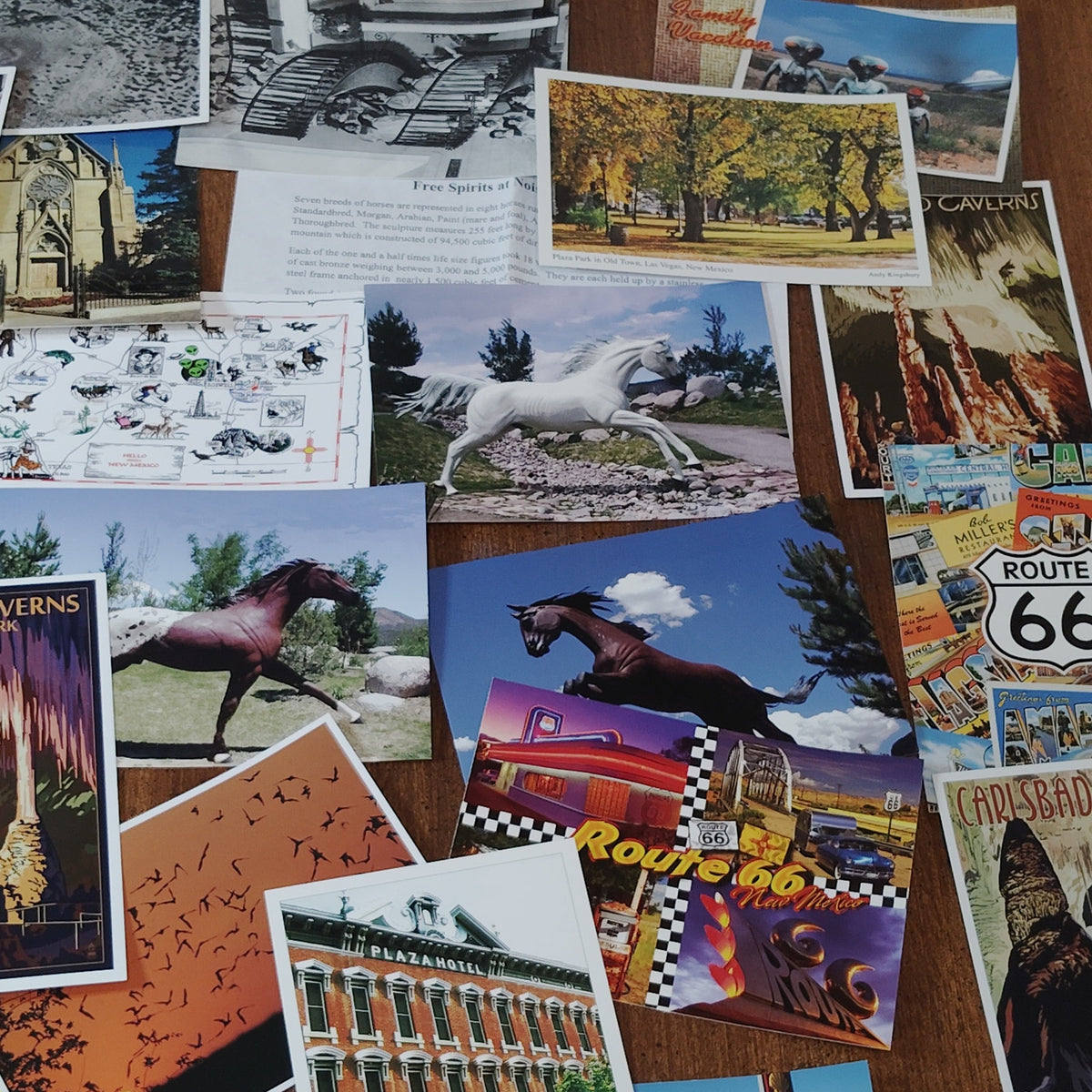 Vintage New Mexico Postcard Lot - 32 PCards Travel Souvenirs Ephemera