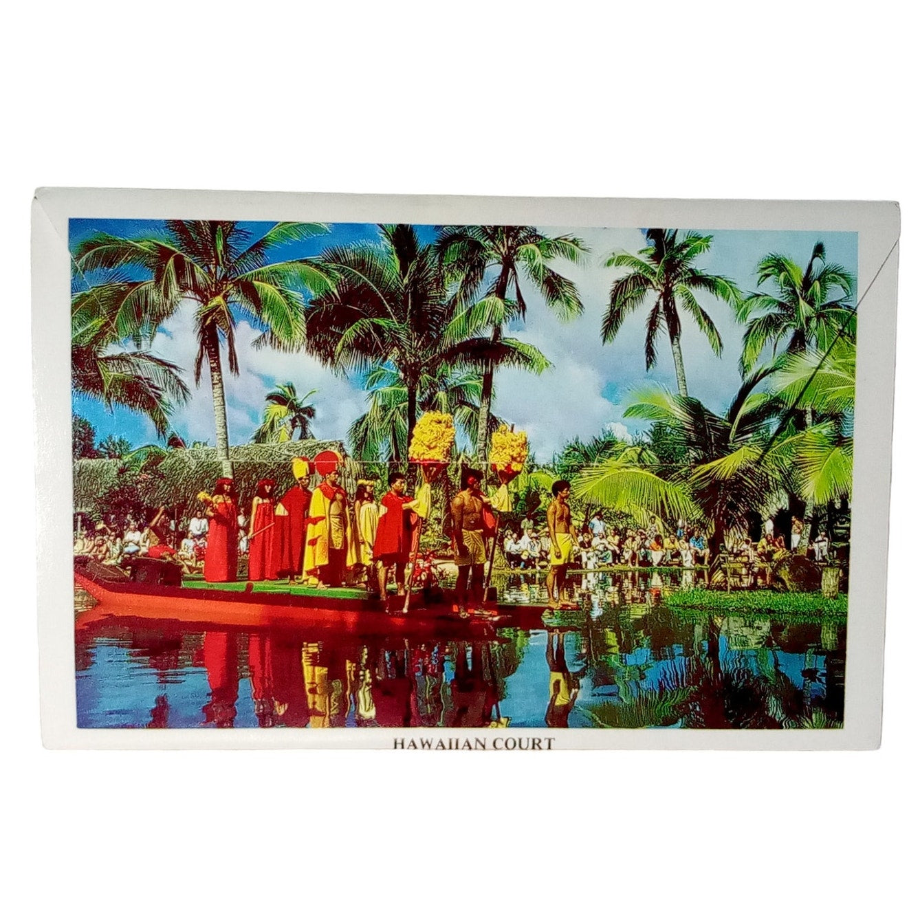 Folding Card, 12 Views, Polynesian Cultural Center, Oahu, HI, 4" x 6", Vintage