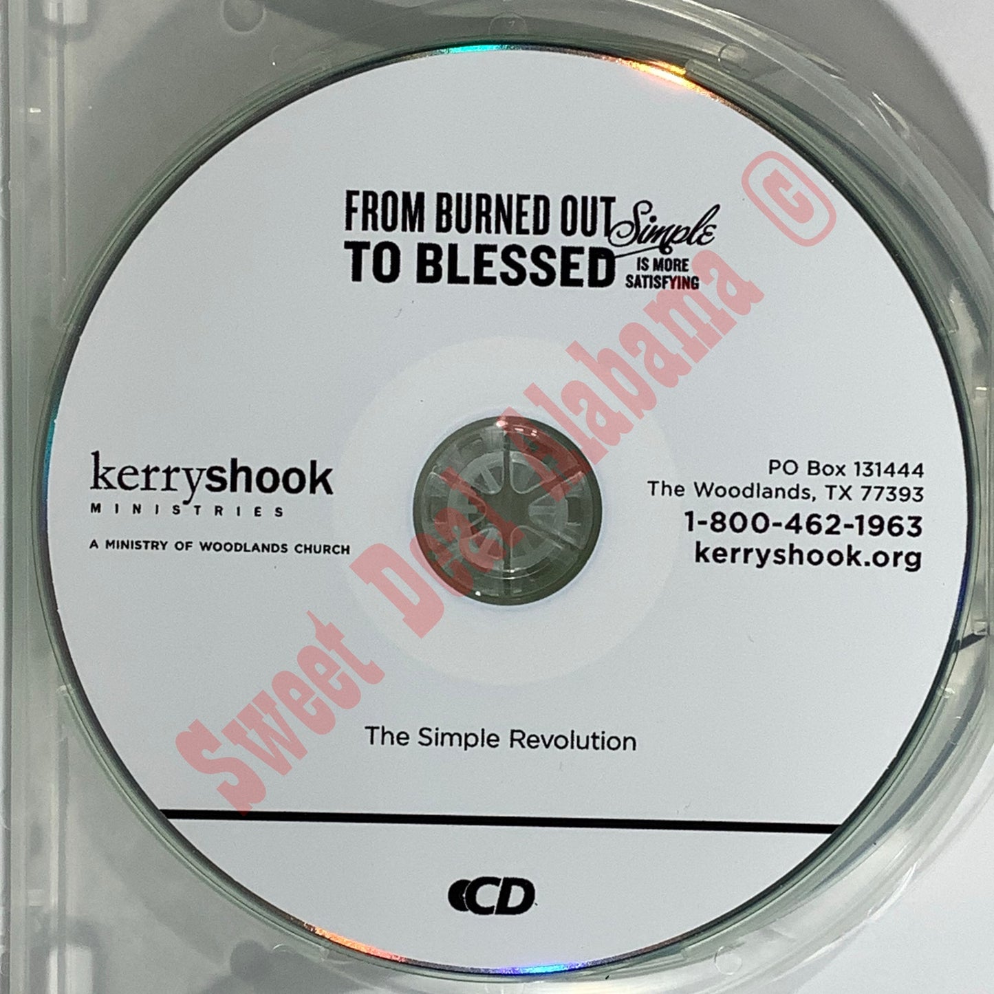 From Burned Out to Blessed, Simple is More Satifying, 3-CDs, Kerry & Chris Shook