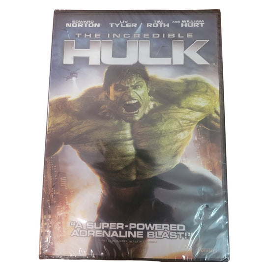 The Incredible Hulk DVD 2008 – Marvel Superhero Action, Edward Norton, Liv Tyler