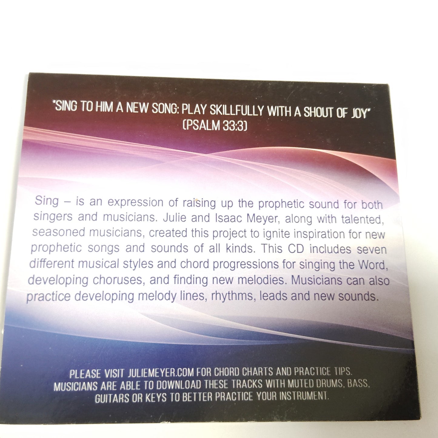 Julie & Isaac Meyer “Sing Volume 1” Worship CD Hupetunes KC Independent