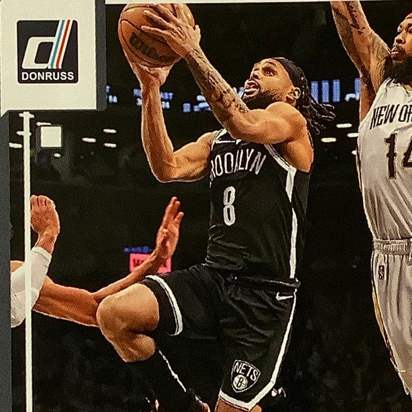 Patty Mills, Card #174, Brooklyn Nets, 2022-23 NBA Panini Donruss
