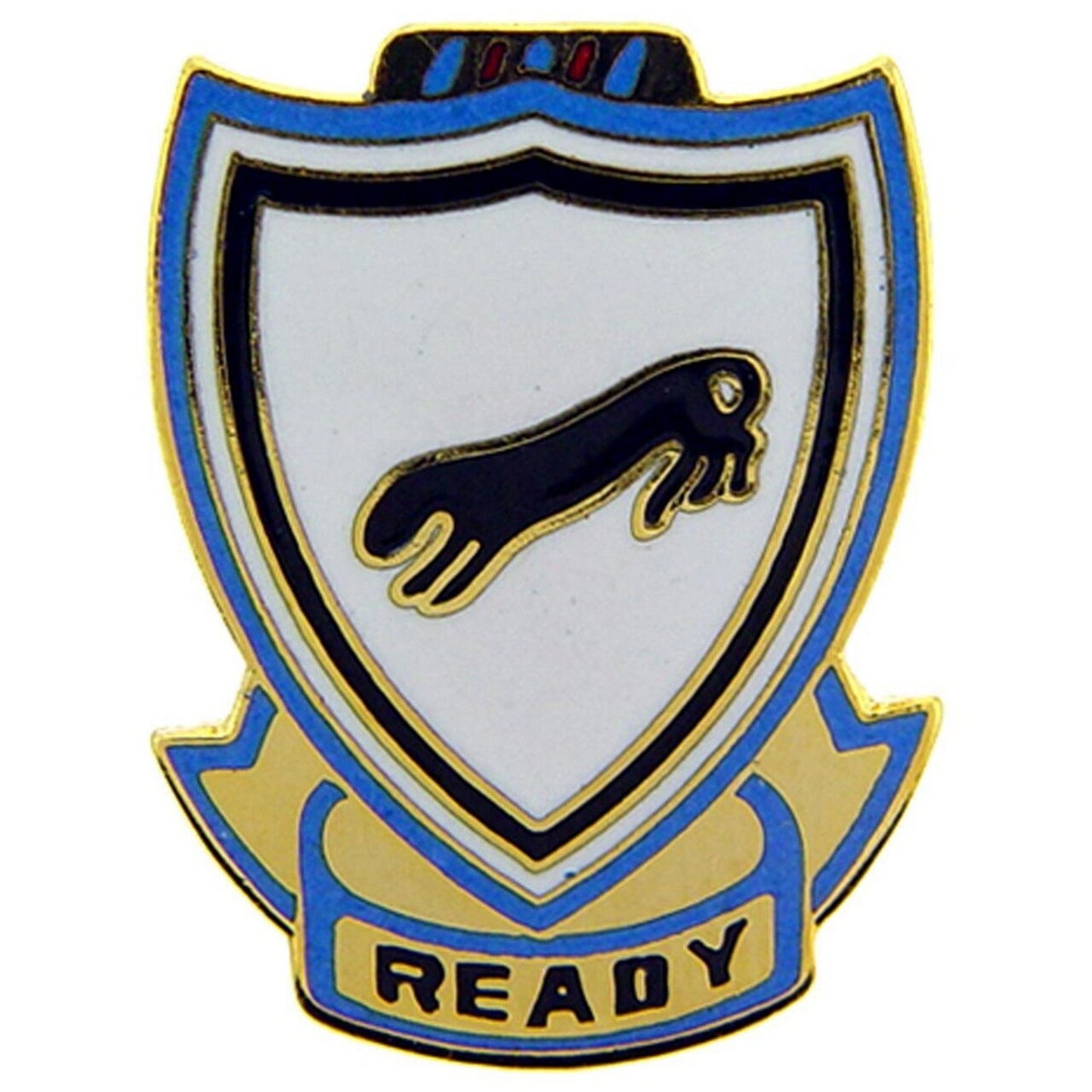 505th Airborne Infantry READY Novelty Hat Lapel Pin 1‑3/16" × 13/16"