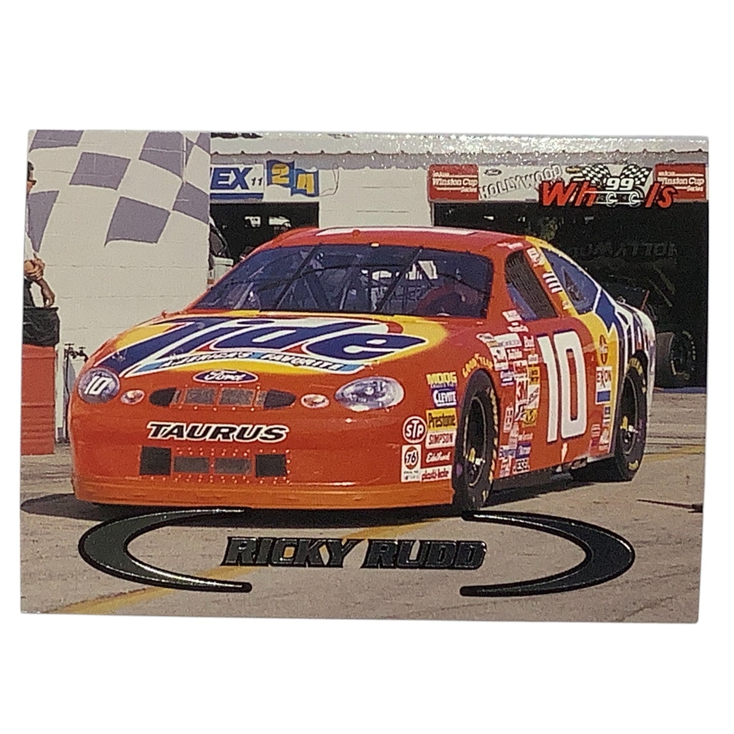 Ricky Rudd #10 Tide Ford Taurus, 1999 Wheels #70 NASCAR Winston Cup, NM+
