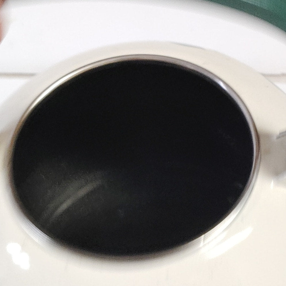 VTG Enamel Plaid Apples Tea Kettle Porcelain on Steel Thailand Country